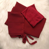 Hijab & Niqab Set - Red